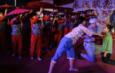 安徽淮北技师学院晚会